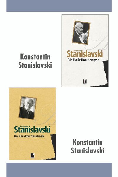Pozitif Yayınları Bir Aktör Hazırlanıyor-bir Karakter Yaratmak 2'li Set