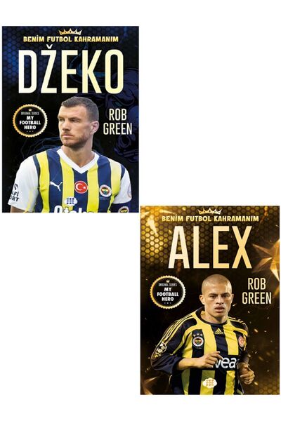 dokuzyayinlari EDİN DZEKO - ALEX Benim Futbol Kahramanım ( Büyük Poster - Fut...