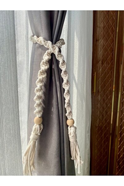 Dekorbal Makrome perde tutucu