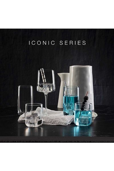 Paşabahçe 18 Piece Iconic Drinkware Set