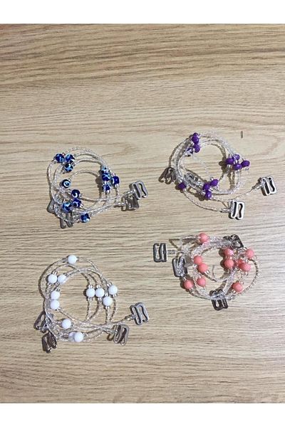 ALYA İÇ GİYİM Beaded Bra Strap 4 Pieces