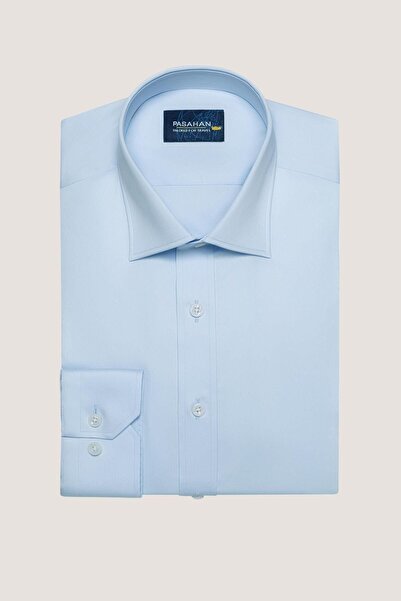 Paşahan Classic Lapel 100% Cotton Slim Fit Men's Shirt