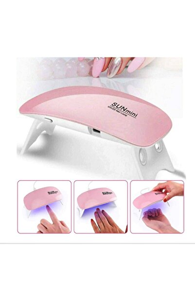 newnet SUNmini 2 Modlu Zaman Ayarlı UV Oje Kurutcu 6 Ultraviyole ledli Takma ...