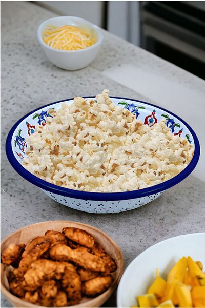 İnci Emaye 20 Cm Enamel Bowl - Pitting, Salad and Chips Plates