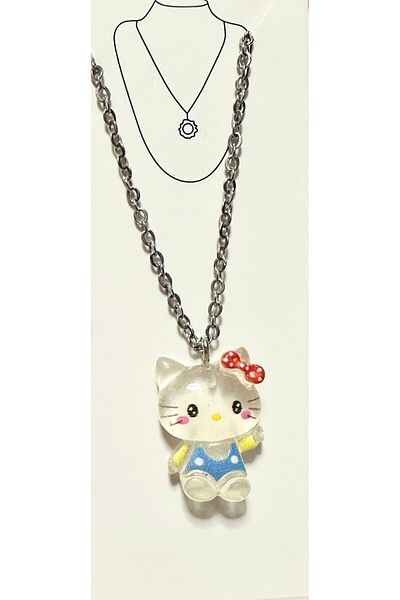Hello Kitty Non-tarnish Steel Chain Necklace