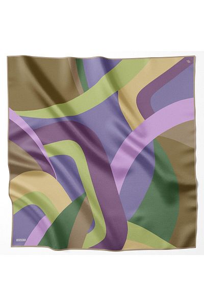 Armine 2024 Spring-Summer Silk Scarf - 9148D-02 - Sura