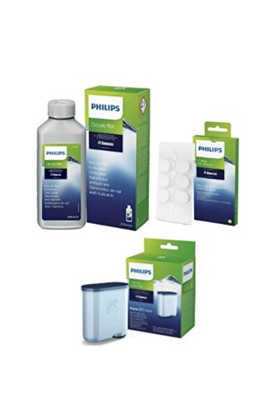 Philips Ca6700/10-ca6704/10-ca6903/00 Espresso Makinesi 3'lü Temizleme Seti