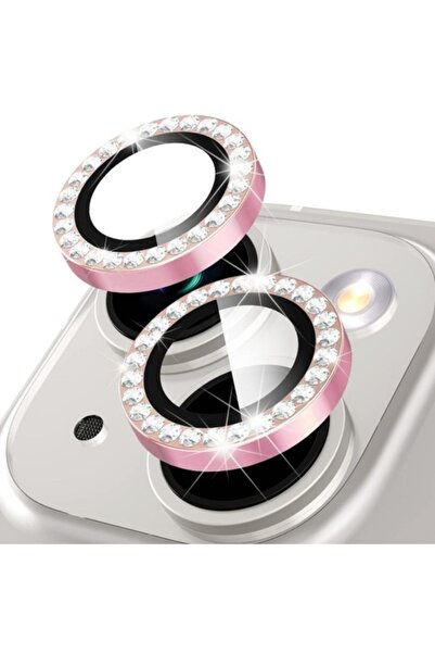 eaksesuarnet iPhone 14 Plus Uyumlu Kamera Koruyucu Cam Lens Mercek Koruyucu T...