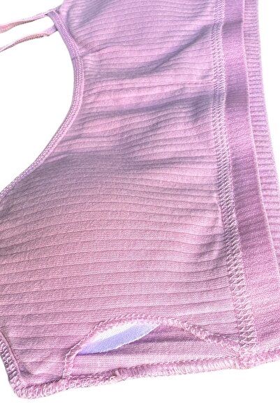 Dondeza 6-Piece Pastel Colored Corded Fabric Women's Pet Bustier - Dondeza