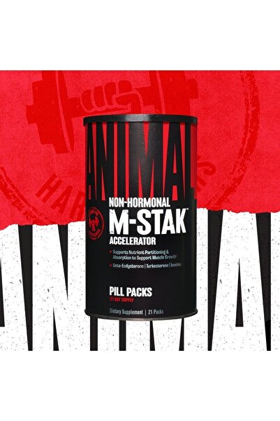Universal Animal Stak Complete Natural Hormone Booster Supplement with Tribul...