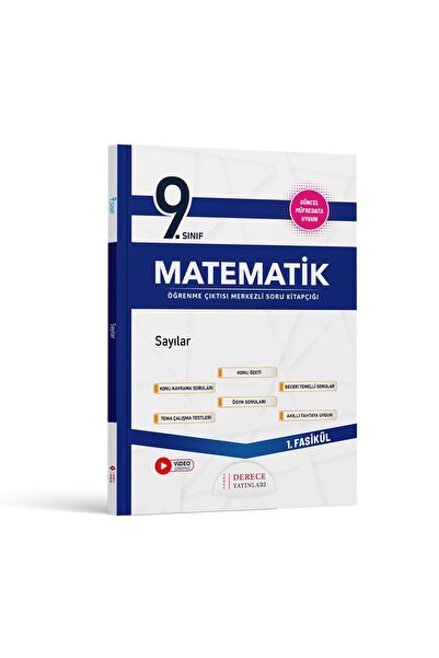Sonuç Yayınları Derece Yayınları 9.Sınıf Matematik Modüler Set Güncel Müfredata Uygun 2025