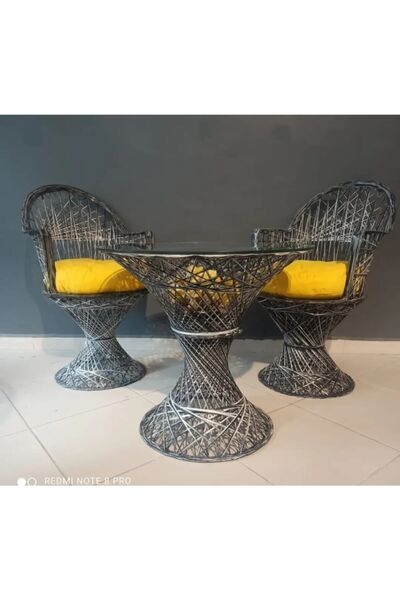 Fiberglass Garden Balkon Mobilyası, Bahçe Balkon Takımı, Sandalye, Bahçe Masa...