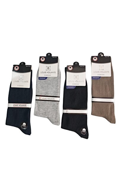 Crazy Socks جوارب قطنية للرجال مكونة من 4 قطع