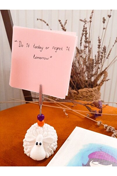 Rota Hediyelik Not Tutucu Fotoğraf Tutucu Kuzu Notluk