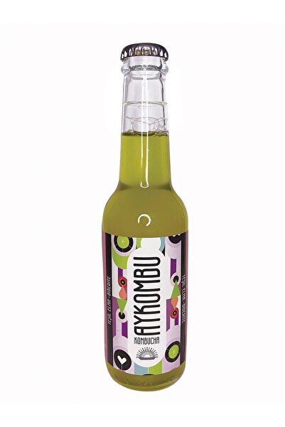 Aykombu Kombucha 250 ml Yeşil Elma-biberiye