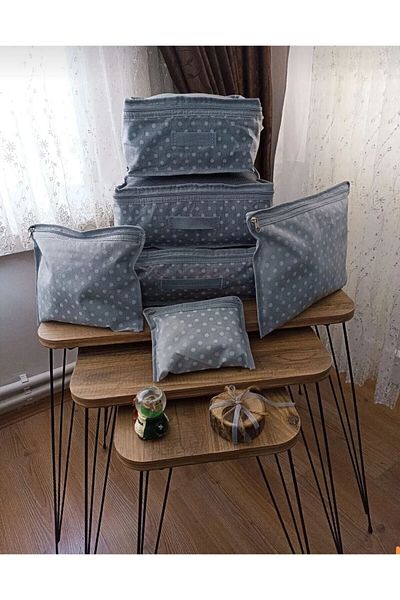 tozlupazar 6 Pieces Suitcase Organizer Mother Baby Birth Bag Suitcase Organizer