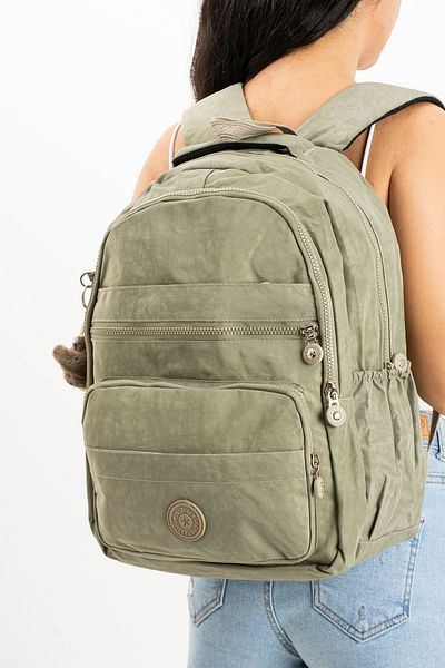 Baginn Γυναικείο σακίδιο πλάτης από ελαφρύ ύφασμα κλίνκερ με θήκη φορητού υπολογιστή - 40*30 cm