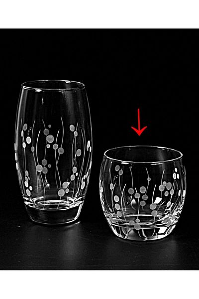 DECOSTYLE Bamboo Decor Empire 6 Piece Water Glass