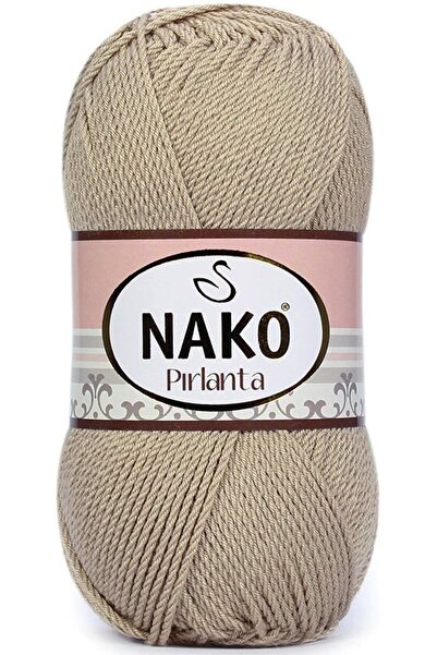 NAKO N.ako Pırlanta Amigurumi Fir pentru tricotat manual Bej 6742