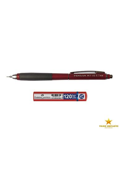 Pensan My-ıq 0.7 Versatil Pen + Faber Castel 120 Pack Grip Min