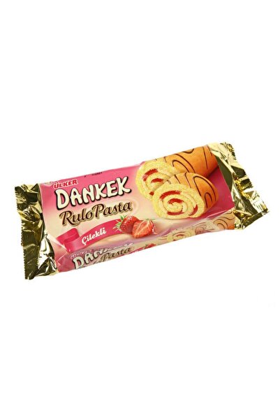 Ülker Dankek Rulo Pasta Çilekli 235gr X 4 Adet