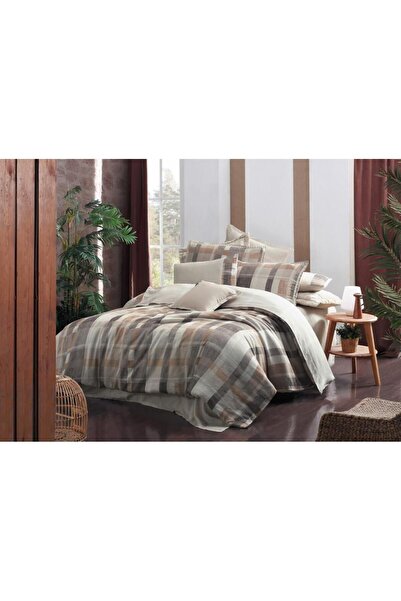 Sarev Vesta %100 Keten Çift Kişilik Nevresim Takımı