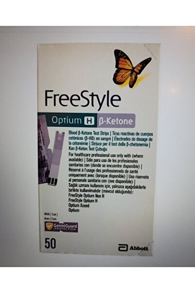 Abbott FREESTYLE OPTIUM KAN KETON TEST ÇUBUĞU