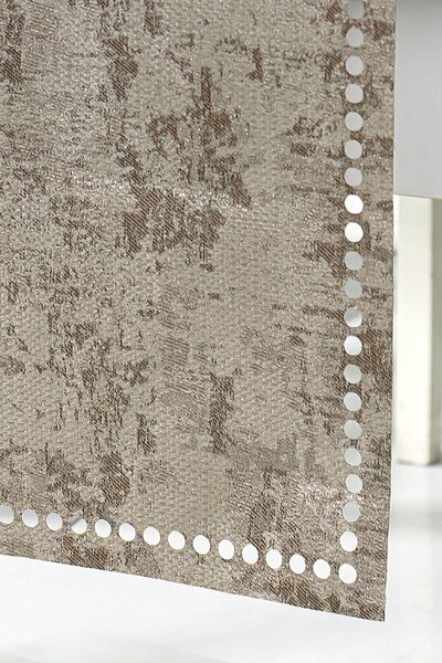 ÖZENEV Evine Özen Runner Amerikan Servis Masa Örtüsü 40x140 Cm Çift Taraflı Kahve