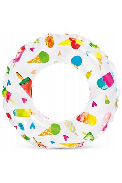 Intex 51 cm İntex Ice Cream Patterned Life Buoy