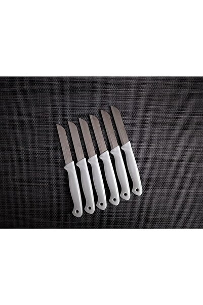 Solingen Meyve Bıçağı 6'lı Simli Beyaz