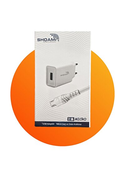 Shoami SH-21M 2.1 Amper USB Micro Şarj Aleti