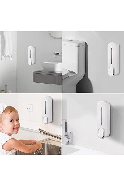 MAİN SHOP 1 قطعة موزع شامبو للاستحمام سعة 350 مل، زجاجات شامبو وبلسم قابلة لإ...