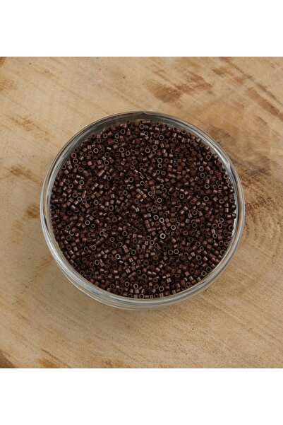 Prestij Boncuk Prestige Candy Glass - Bead Dark Brown, Even Cut