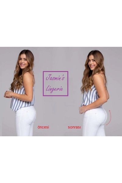 Jasmin's Pop Up Butt Lifter Silicone Panties