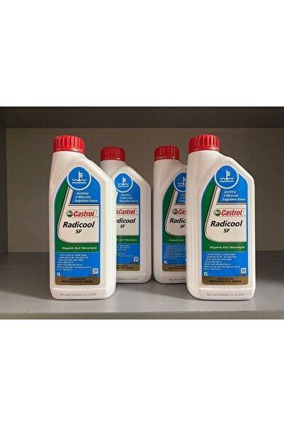 CASTROL 2024 TARİHLİ CASTROL Radicool Sf Kırmızı Antifriz  1 LİTRE -4 ADET