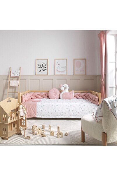 SOFT BABY TEKSTİL Flowers Eko Örgü Montessori Uyku Seti