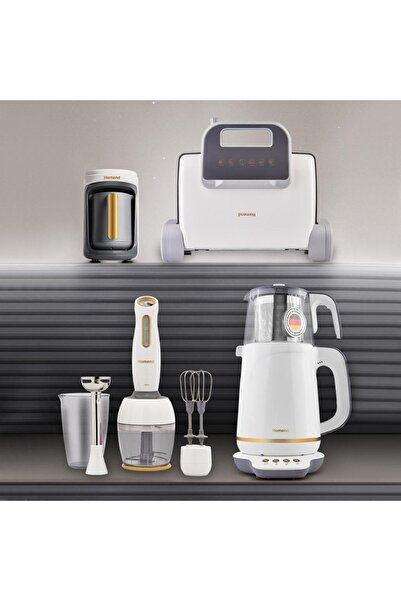 HOMEND Homen Gold Serisi Çeyiz Seti Krem