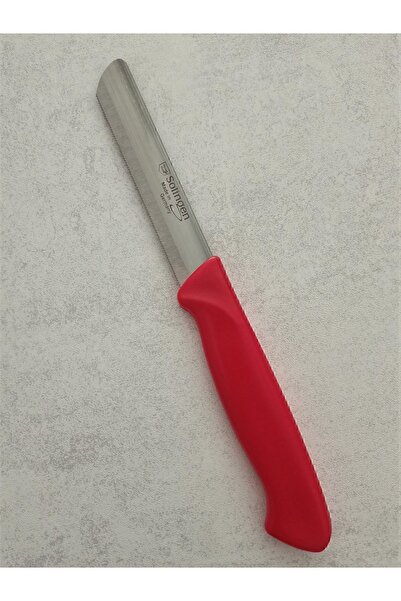 Solingen Micro Tırtıklı Sebze Doğrama Bıçağı Kırmızı