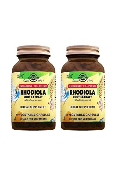 Solgar Rhodiola Root 60 Capsules 2 Pieces