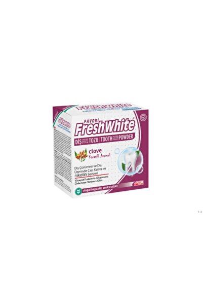 Fresh White Diş Parlatma Tozu Karanfil 50 Gr