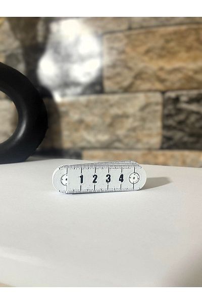 HobiHub Πλαστικός πτυσσόμενος χάρακας 30 εκ