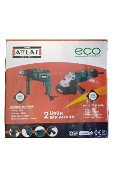 Genel Markalar 2 Yıl ECO SET MT2 (MATKAP+TAŞLAMA) ECO S 500 500 Watt Kablolu ...