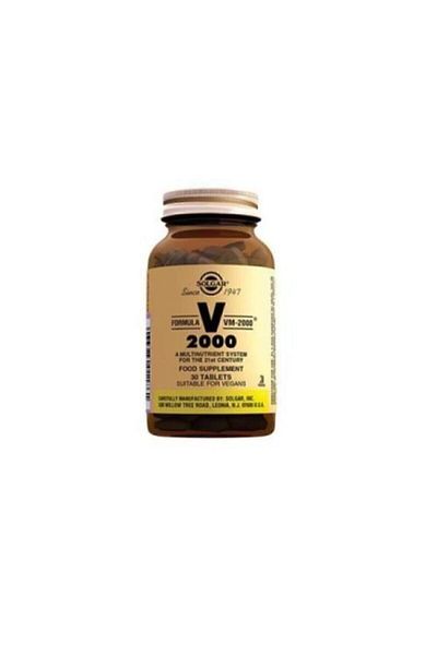 Solgar Vm 2000 Multivitamin 30 Tablets