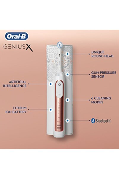 Oral-B Pro 5 Pl5014 Lazer Epilasyon/oral B Rose Gold Artificial Intelligence Luxe Edition 20000 Bakım Seti