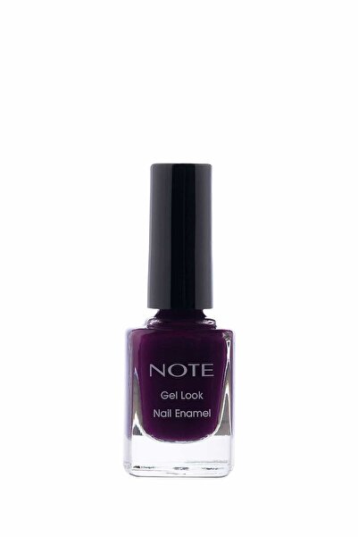 NOTE Gel Look Oje 19 Deep Plum - Mor