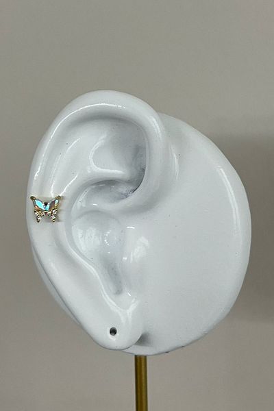 Doa Hologram Butterfly Piercing 316L Surgical Piercing