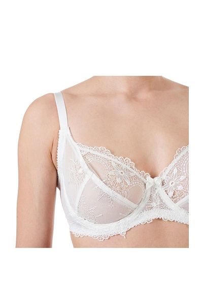 Deborah 6450 Model Bianca Underwire Ruched Γυναικείο σουτιέν Minimizer