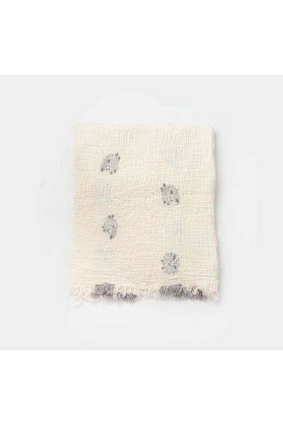 Bibaby Organic Muslin Friends Blanket 110*110 Gray