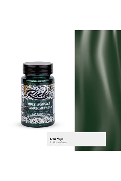 Rich multi surface titanium metalik 90cc ANTİK YEŞİL 2554