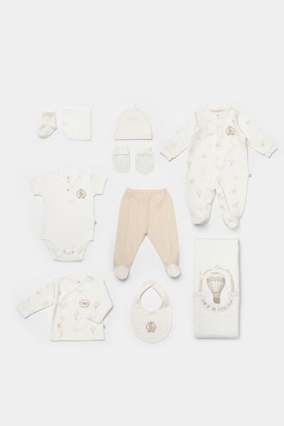 Bibaby 63227 مغامرة السفر - مجموعة خروج المستشفى المكونة من 10 قطع